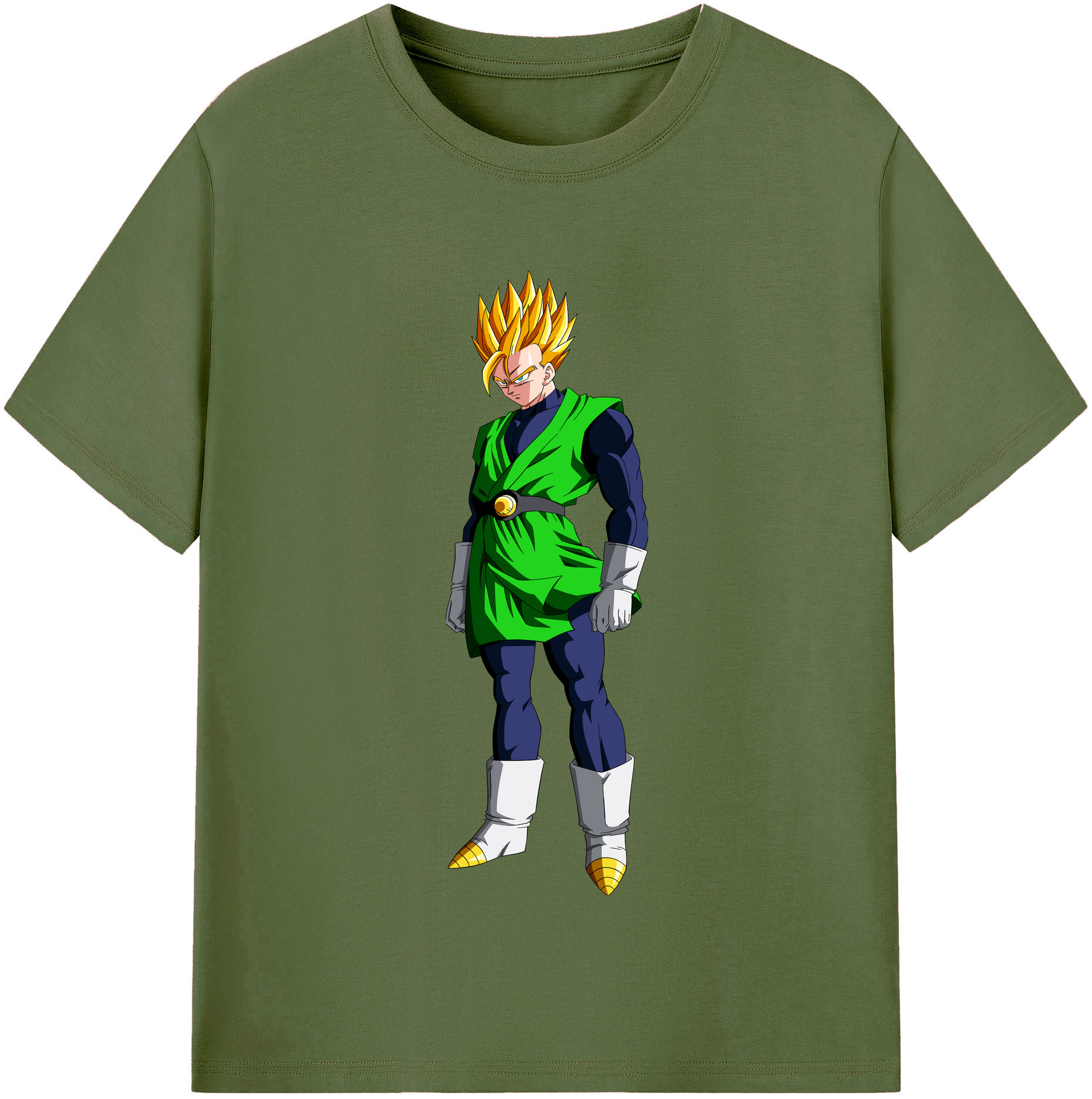 （画像用） ドラゴンボール 孫 悟飯（そんごはん）DRAGON BALL Son Gohan 綿100％半袖Tシャツ（フロントプリント）